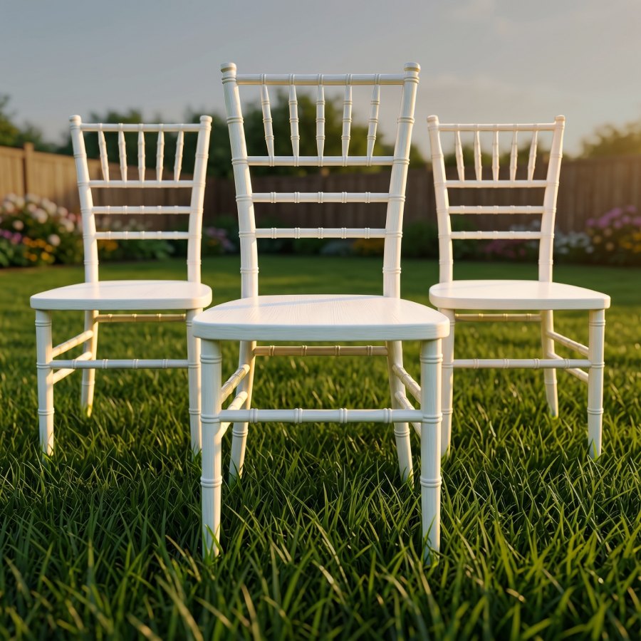 white chairs