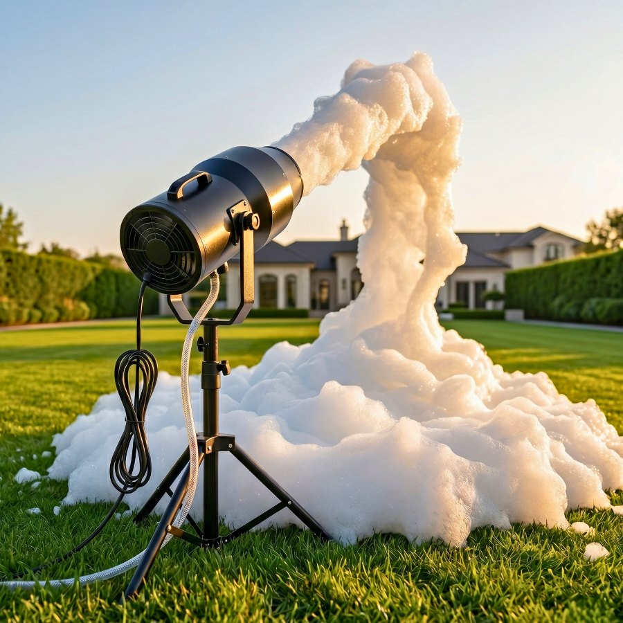 Foam Machine With Stand